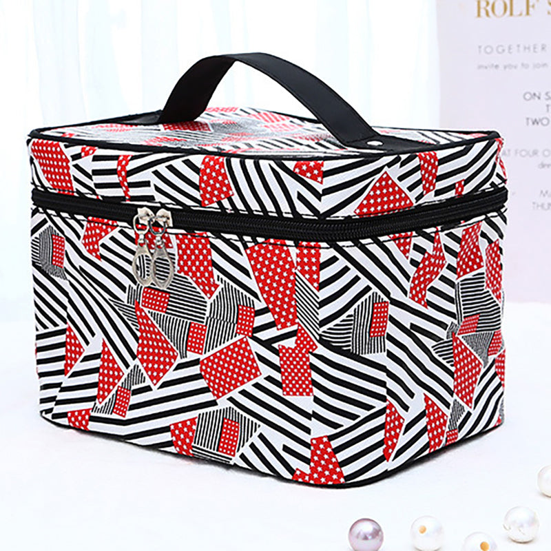 Print Cute Large-capacity Cosmetic Bag Waterproof Travel Portable Wash Bag