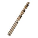 Drillpro 5pcs 4-10mm HSS M35 Cobalt Twist Drill Bit 4/5/6/8/10mm for Metal Stainless Steel Aluminium Copper
