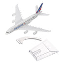 6.1inch Planes Airplane Model Diecast Aircraft Model Airline Kit Kids Adult  Alloy and Transparent Plastic Support Base Science Education