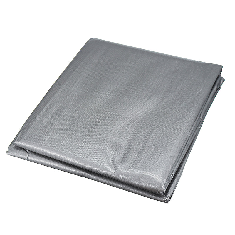 2.4x3m Waterproof Camping Tarp Ground Sheet Outdoor Garden Cover with Eyelets