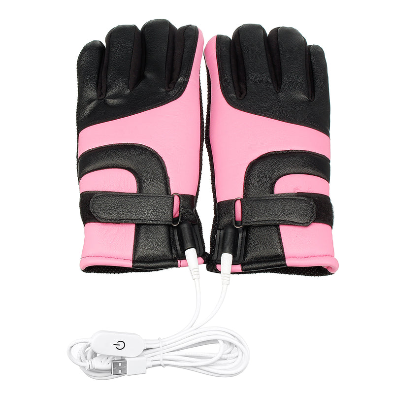 Electric Heated Gloves Winter Warmer Motorcycle Sport Hiking Thermal Glove Gifts