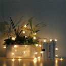 KCASA 3M 30 LED Frosting Star String Lights LED Fairy Lights for Festival Christmas Halloween