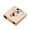 UM3 M6*0.75 Thread Brass Copper Heating Block 4mm for 3D Printer