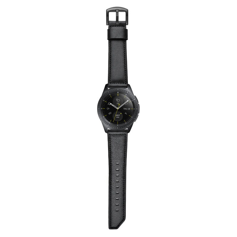 Bakeey 20mm 22mm Width Cow Leather Watch Band Strap Replacement for Samsung Galaxy Watch 42mm / Galaxy Watch 46mm