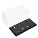 8 Holes Acrylic Turntable Cartridge Keeper Case Headshell Display Box Phonograph Needle Holder