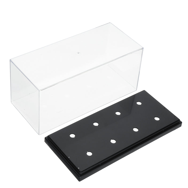 8 Holes Acrylic Turntable Cartridge Keeper Case Headshell Display Box Phonograph Needle Holder