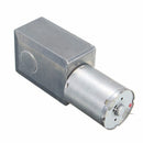 DC 12V Worm Geared Motor 0.6RPM Reversible Gear Reducer Turbo Motor