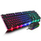 V300 104 key Backlit Wired Gaming Keyboard and 1600DPI Gaming Mouse Combo for PC Laptop