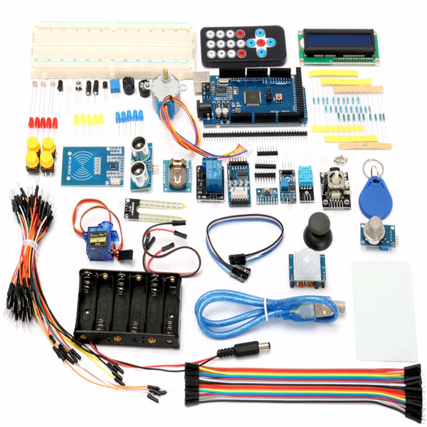 Mega 2560 Starter Learning Kit With 1602 LCD RFID Relay Motor Buzzer