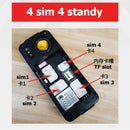 Bakeey H08 3.0 Inch 1800mAh Power Bank FM bluetooth Vibrator 4 SIM Card Quad Standby Feature Phone