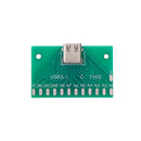 10pcs TYPE-C Female Test Board USB 3.1 with PCB 24P Female Connector Adapter For Measuring Current Conduction
