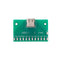 10pcs TYPE-C Female Test Board USB 3.1 with PCB 24P Female Connector Adapter For Measuring Current Conduction