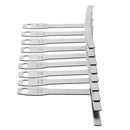 9pcs Guitar Understring Steel Radius Gauges for Luthier Tools Bridge Pin Set