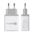 Bakeey 3 Ports Quick Charge 3.0 USB Charger Power Adapter for iPhone for Samsung Xiaomi