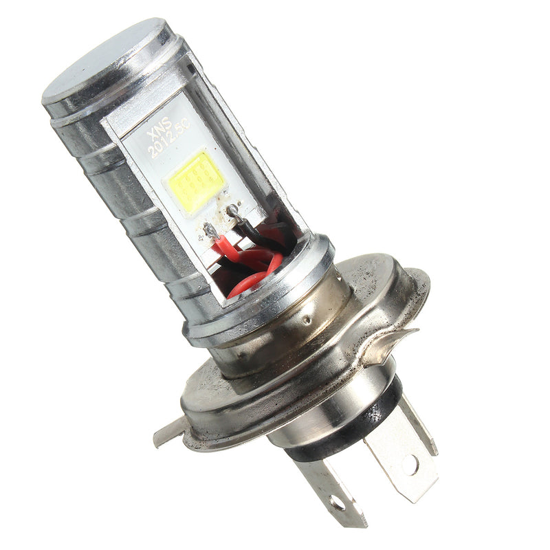 H4 12V-80V Motorcycle 6500K LED Hi/Lo Beam Headlights Front Light Bulb Headlamp