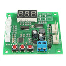 ZHIYU DC 12V 24V 48V 2 Way Cooling PWM 4 Wire Fan Temperature Controller Temperature Speed Display