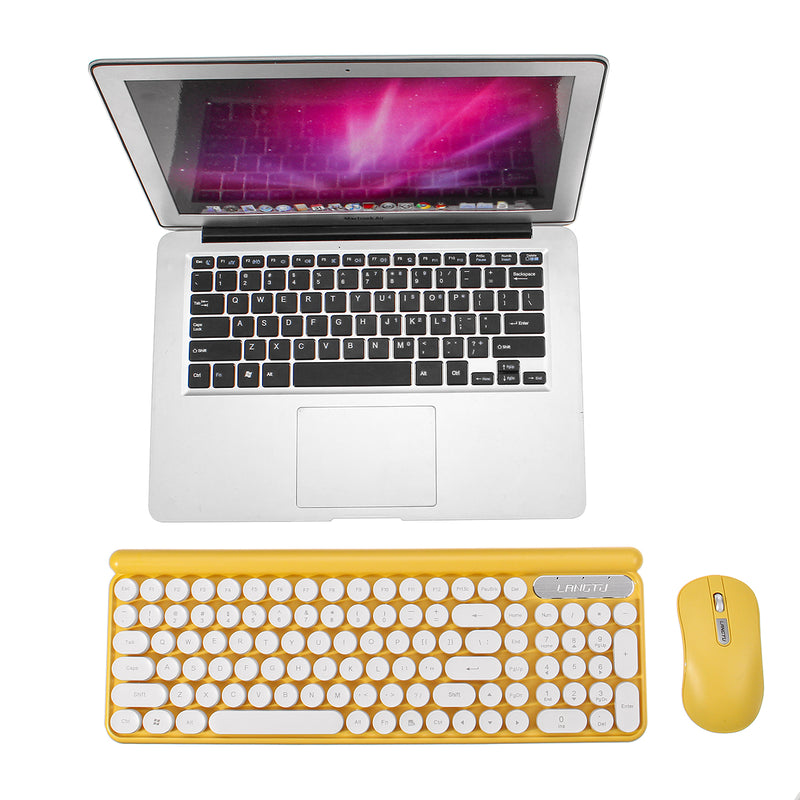 LT400 Rechargeable 2.4G Wireless Ultra-thin Keyboard and Mouse Combo