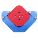 Drillpro KE-R2 Quick Change Wood Panel Radius R15-R30 C15-C30 Quick-Jig Router Table Bits Jig Aluminum Alloy Corner Template Woodworking Tool