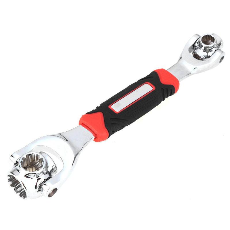 Tiger Wrench 48 in 1 Tools Socket Works with Spline Bolts Torx 360 Degree 6-Point Universial Furniture Car Repair