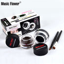 Music Flower Black Waterproof Eyeliner Gel Makeup Cosmetic Gel Eye Liner Lasting