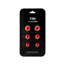 TRN 3 Pairs of Rebound Memory Foam Tips Silicone In-ear Earbuds for Earphone Headphone