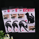 Cat Eyeliner Eye Shadow Stencils Templates For Eye Makeup Cat Eye Line Guide Cosmetic