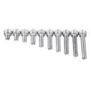 200Pcs M3 304 Stainless Steel DIN912 Screw Hex Socket Cap Screw Bolt for RC Model
