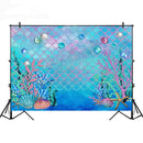 Mermaid Background Under Water Newborn Backdrop Photography Studio Props