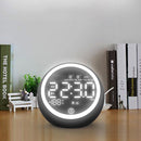 X10 Night Light Bluetooth5.0 Speaker Alarm Clock Radio Desktop Clock USB Phone Charger FM Radio