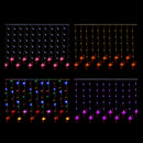 AC220V 3.5M 96 LED Flamingo String Curtain Light Fairy Lamp Wedding Indoor Home Decor EU Plug