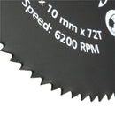 85mm 72 Teeth HSS Circular Saw Blade Rotary Cutting Discs Wheel For Rotary Tools