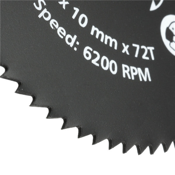 85mm 72 Teeth HSS Circular Saw Blade Rotary Cutting Discs Wheel For Rotary Tools