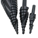 1PC/3PCS 4-32mm 4-20mm 4-12mm HSS Cobalt Step Drill Bit Nitrogen Spiral Grooved Hole Cutter