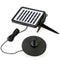 7V 1.5W Solar Panel Powered Pump Birdbath Fountain Water Pump For Garden Night Pond Pool