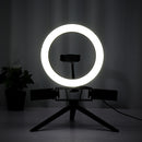 8.7/12.6 Inch LED Video Ring Light with Stand 3 Phone Holder Dimmable Lamp Make-up Youtube
