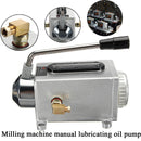 Y-8 Lubricating Manual Oil Pump Hand Lubrication 0.5L CNC 6mm Double Outlet Port