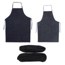 Welding Equipment Welder Heat Insulation Work Protection Denim Aprons Sleeves