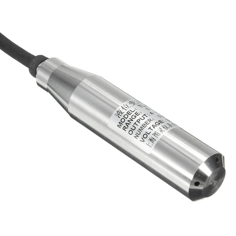 Submersible Water Level Transmitter Level Transducer Sensor 0-5mH2O 6m Cable