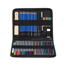 H&B HB-CBPB051 51pcs Art Stationery Suit Painting Pencil Set Sketch Colored Pencils Painting Water Soluble Coloured Lead Art Supplies