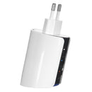 Bakeey 3 USB Ports QC3.0 Quick Charge USB Charger EU Plug with LED Touch for Mobile Phone
