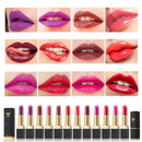 Matte Lipsticks Waterproof Moisturizing Lip Stick Vampire Grape Purple Lip Gloss 12 Colors