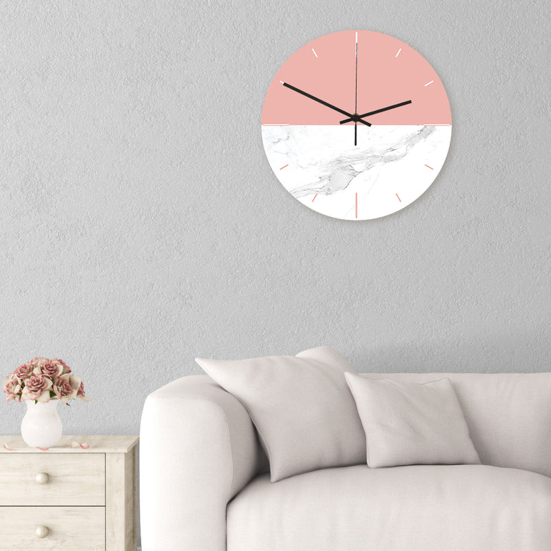 Loskii CC064 Creative Wall Clock Mute Wall Clock Quartz Wall Clock For Home Office Decorations