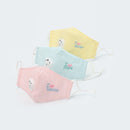 Ear-Hanging Washable Pure Cotton Children's Masks for Outdoor Tourism Students Dust-Proof, Fog-Proof and Haze-Replaceable Carbon Shets Face Mask