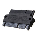 SFF-8482 SAS 22 Pin to 7 Pin + 15 Pin SATA Hard Disk Drive Raid Converter with 15 Pin Power Port