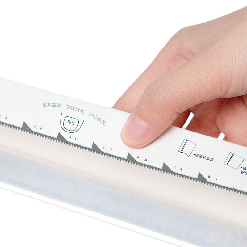 JIEZHI Kitchen PE Cling Film 2 Roll / Set Automatic Cutting Fresh Bag Plastic Wrap