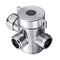 Multifunction 3 Way Shower Head Diverter Valve G1/2" Three Function Switch Adapter Valve