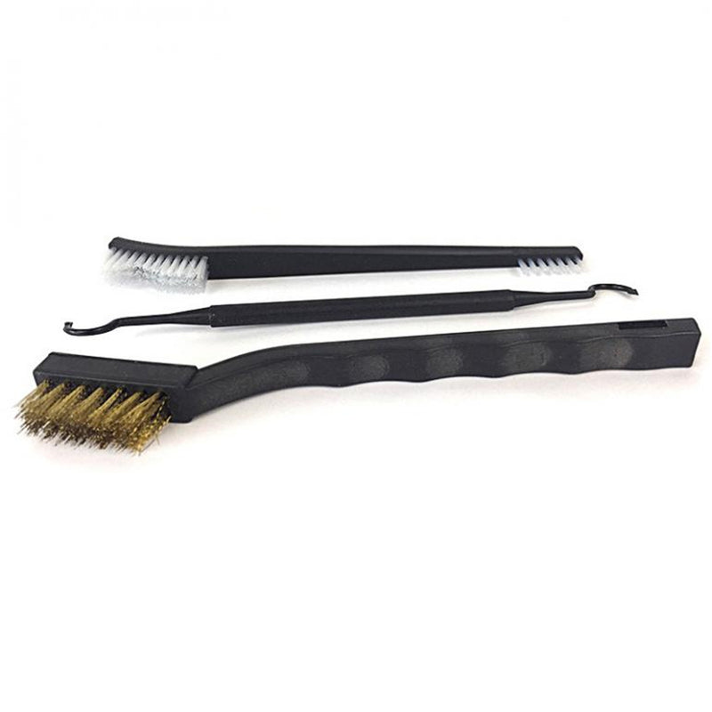 3pcs/set Gun Care Shotgun Cleaning Wire with Mini Wire Brush for Multi Cleaning Hardware Tools