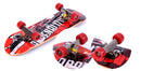 Random Color Graffiti Finger Skateboard Mini Suit With Tools Toys For Kids Children Gift