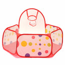 80x90x56mm Portable Ball Shooting Tent With Basket Kids Indoor Outdoor Playing Game Tent