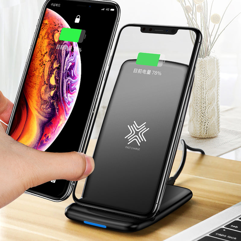 ROCK W3 10W Qi Wireless Fast Charging Charger Sellphone Dock Station For iPhone X 8/8Plus Samsung S8 S7